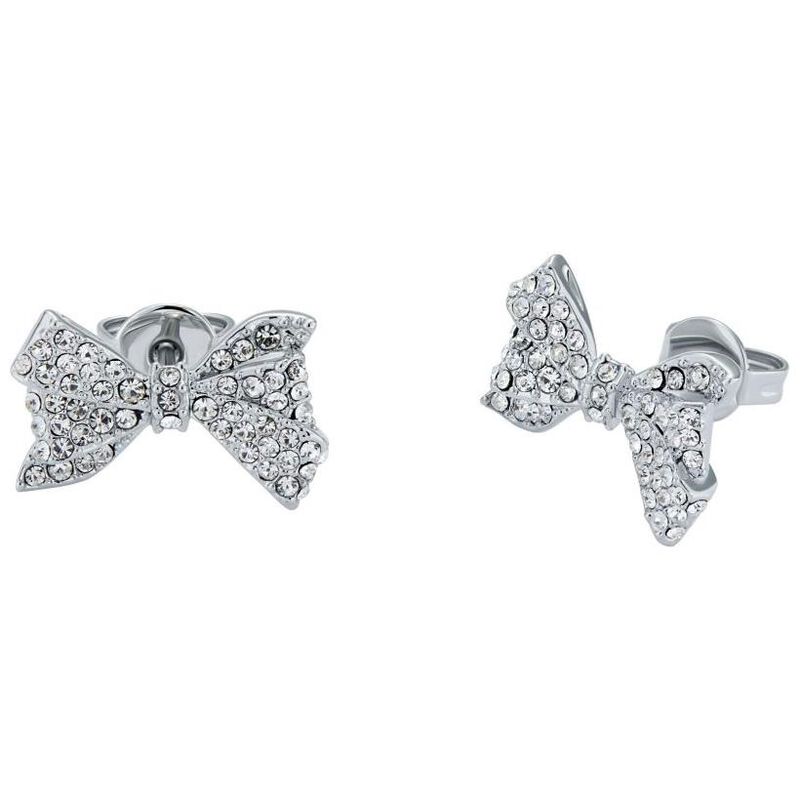 Ted Baker Barseta Crystal Bow Stud Earrings image number 1
